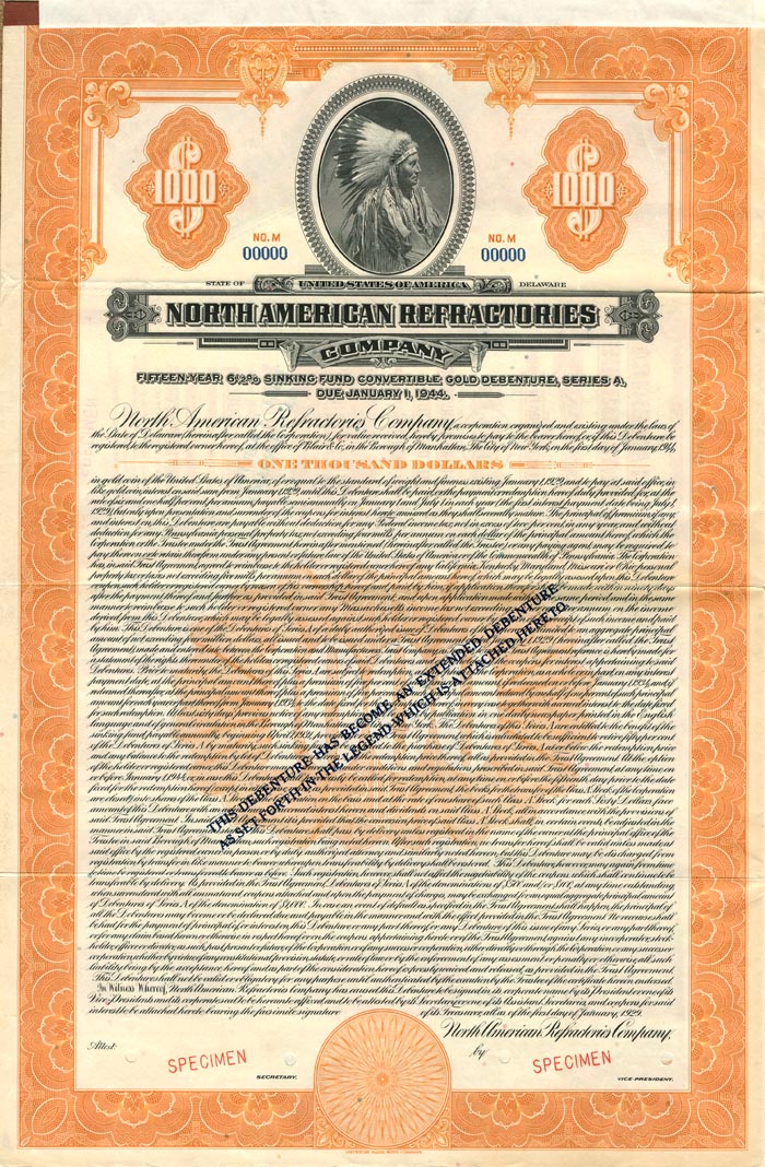 North American Refractories Co. - Specimen Bond